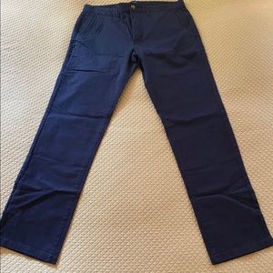 Men's 34" Five Four Blue Chino Pants